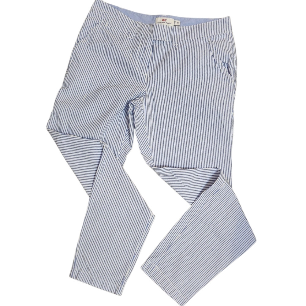 Vineyard Vines Seersucker Light Railroad Striped Pants